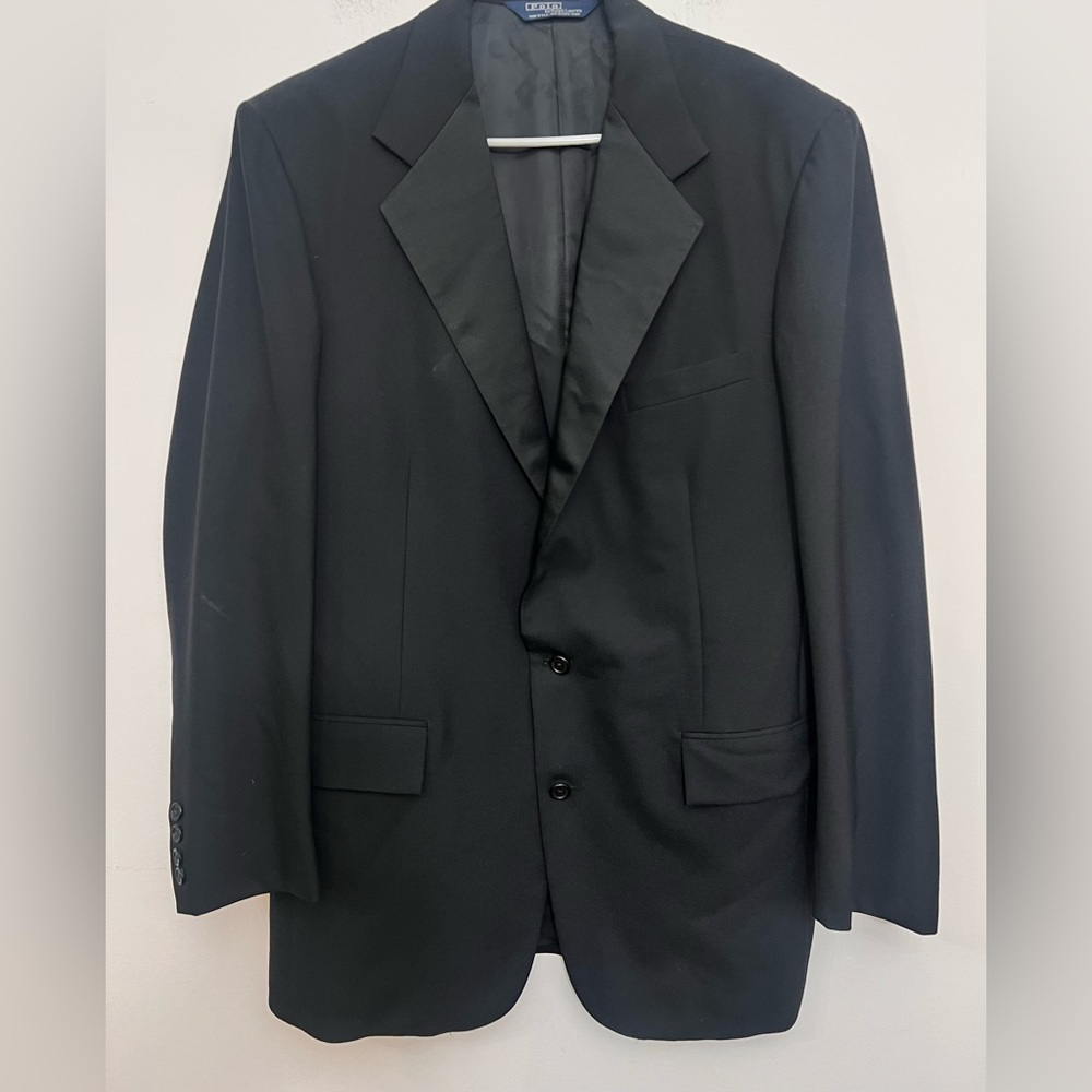 Polo by Ralph Lauren Black Men's Tuxedo 2 Piece 40L